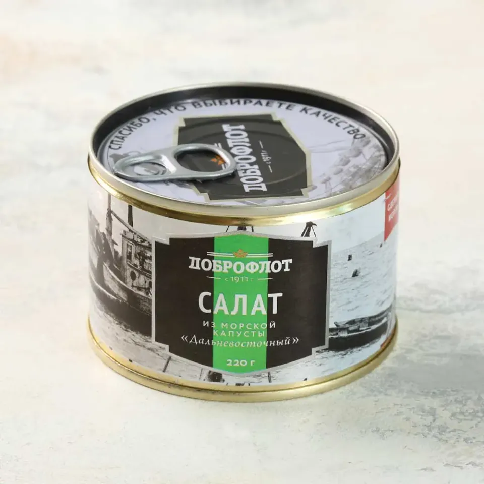Салат из морской капусты Дальневосточный 220г