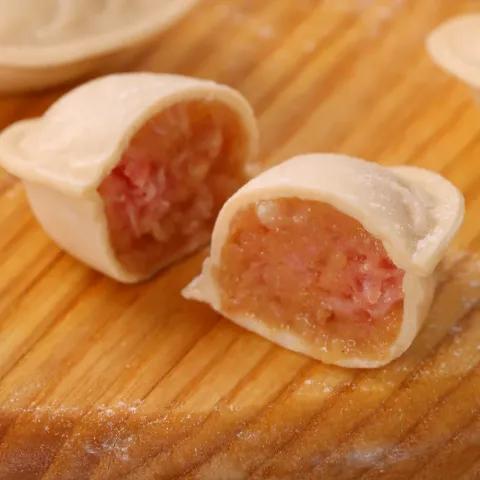 Пельмени из филе индейки