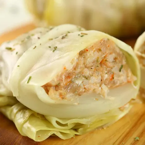 Голубцы из филе индейки и цыпленка