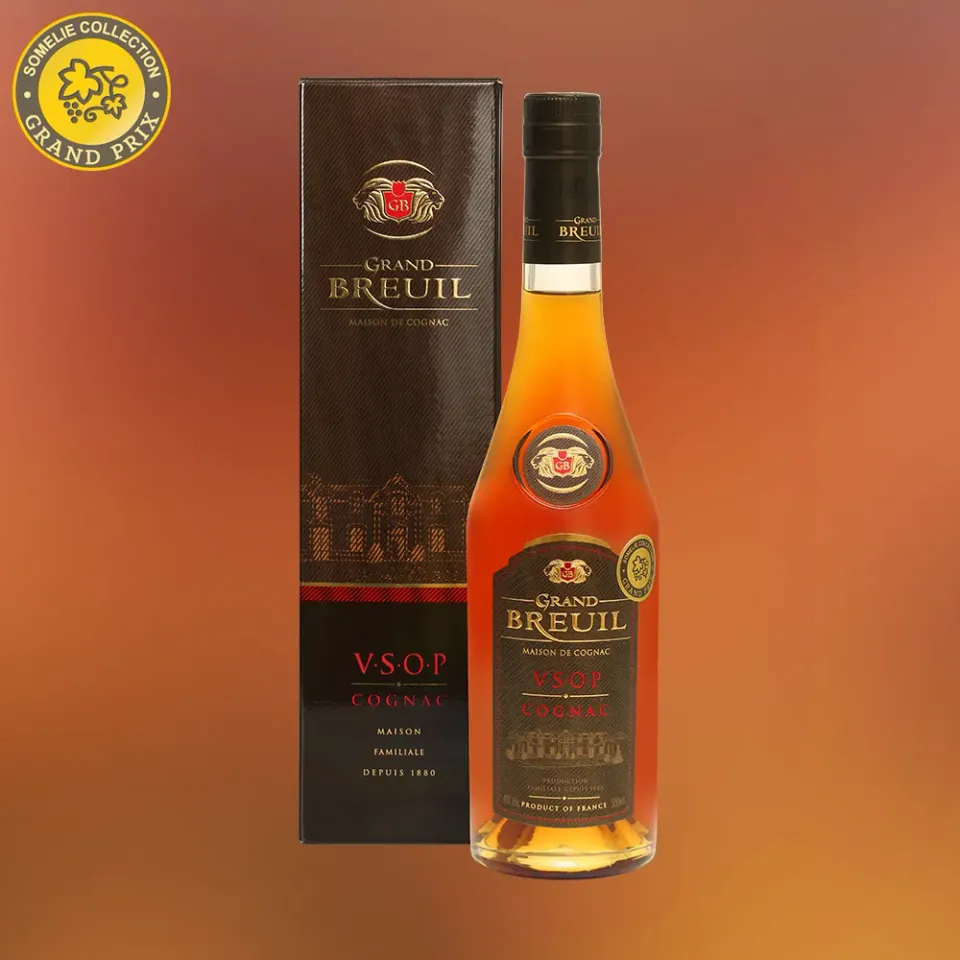 Коньяк ГРАН БРЕЙ VSOP 40% 0.5, Франция