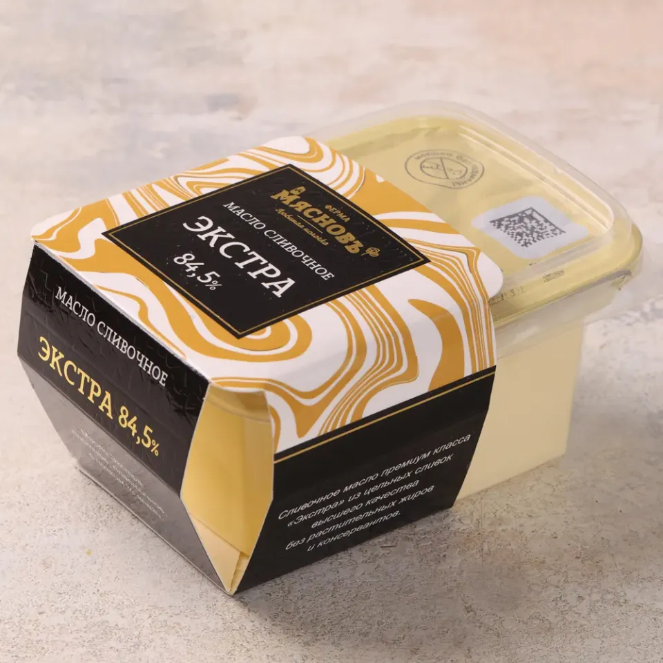 Масло сливочное Экстра 84,5% 200г