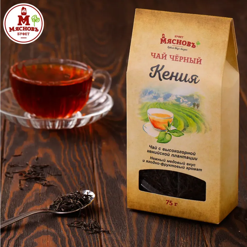 Чай черный листовой Кения 75г