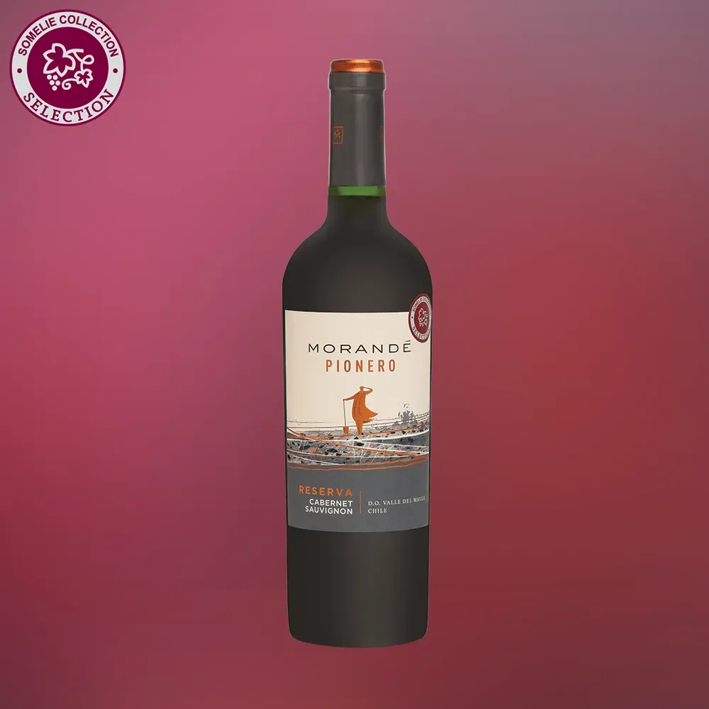 МОРАНДЕ ПИОНЕРО РЕСЕРВА КАБЕРНЕ СОВИНЬОН 12-15% 0.75, красное, сухое, Чили