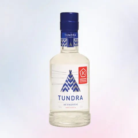 водка ТУНДРА АУТЕНТИК. ВОДКА КРАЙНЕГО СЕВЕРА 40% 0.25, Россия