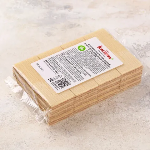 Вафли ореховые с фундуком 150г