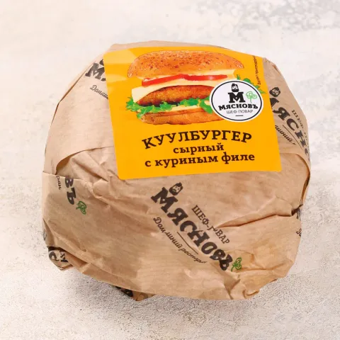 КуулБургер сырный с куриным филе
