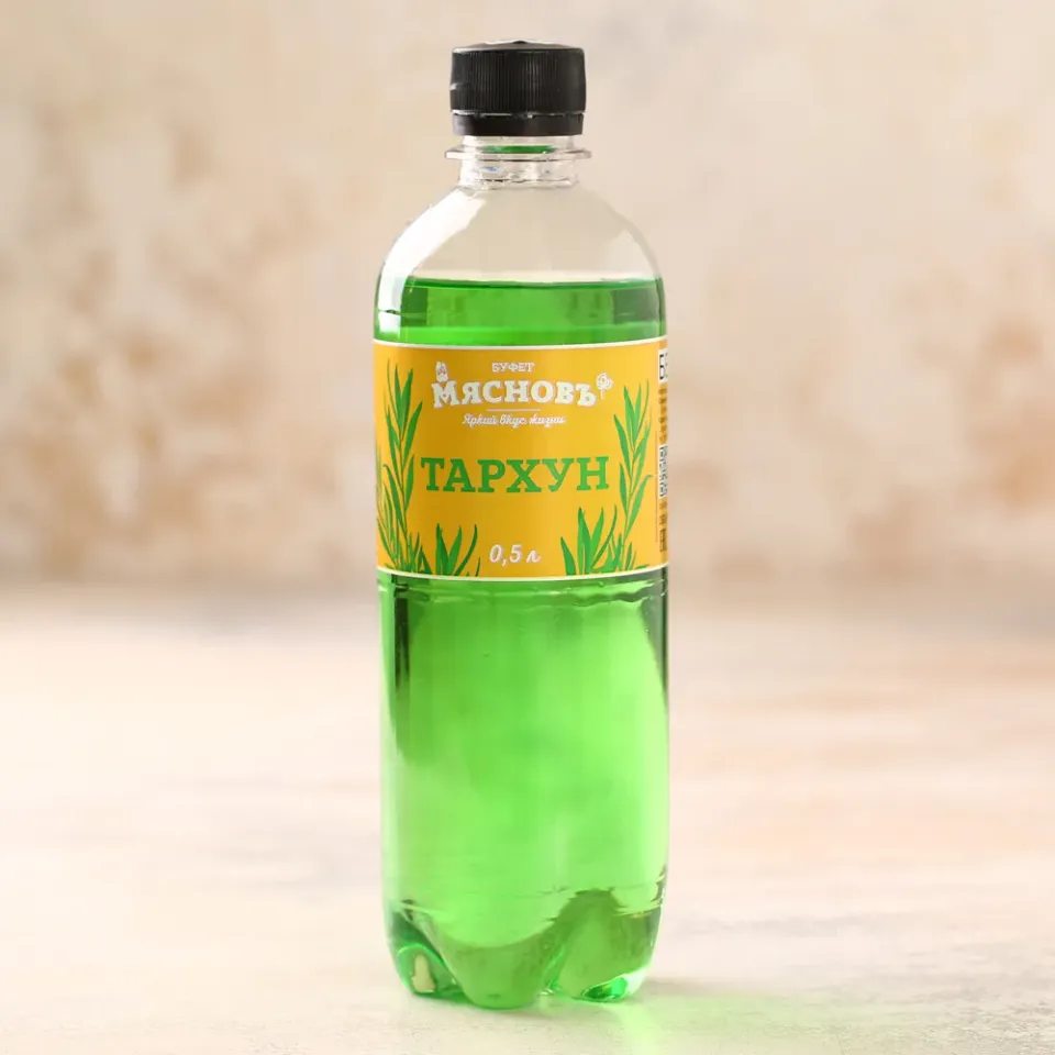Напиток Тархун сильногазированный 0,5л