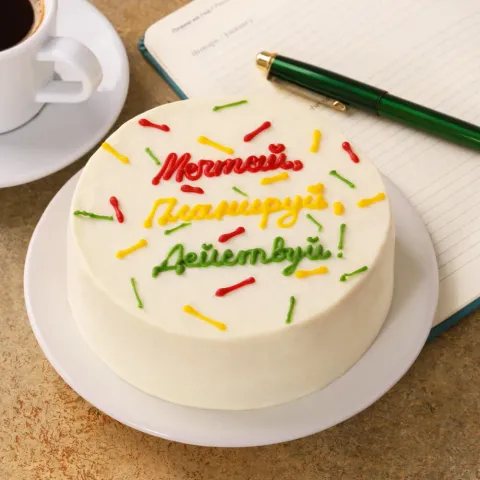 Бенто-торт Мечтай, планируй, действуй! 340г