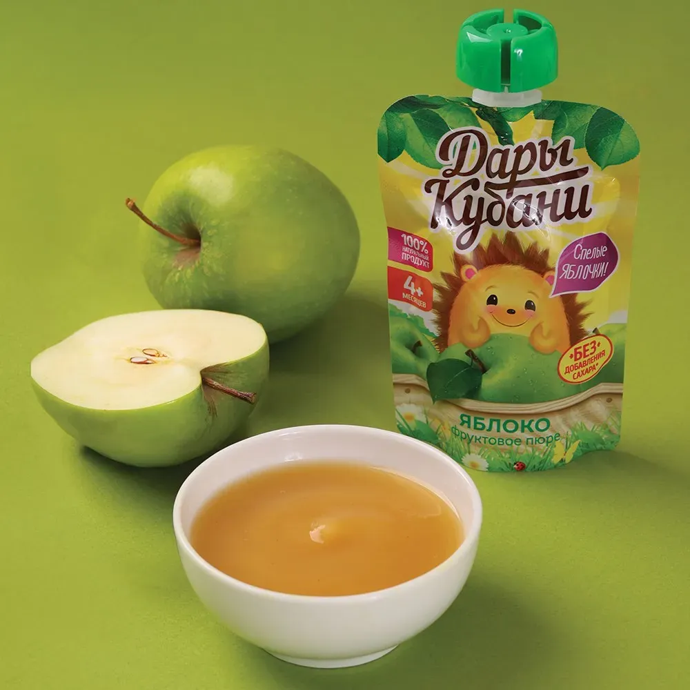 Пюре из яблок для детского питания 90г