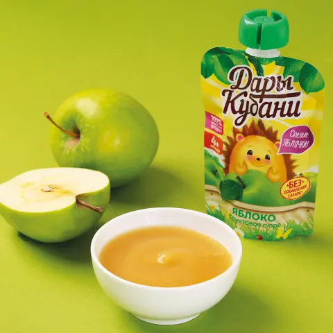 Пюре из яблок для детского питания 90г