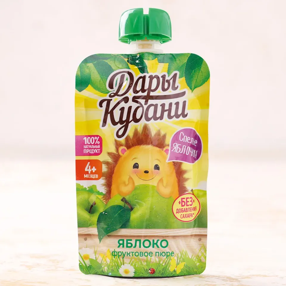 Пюре из яблок для детского питания 90г