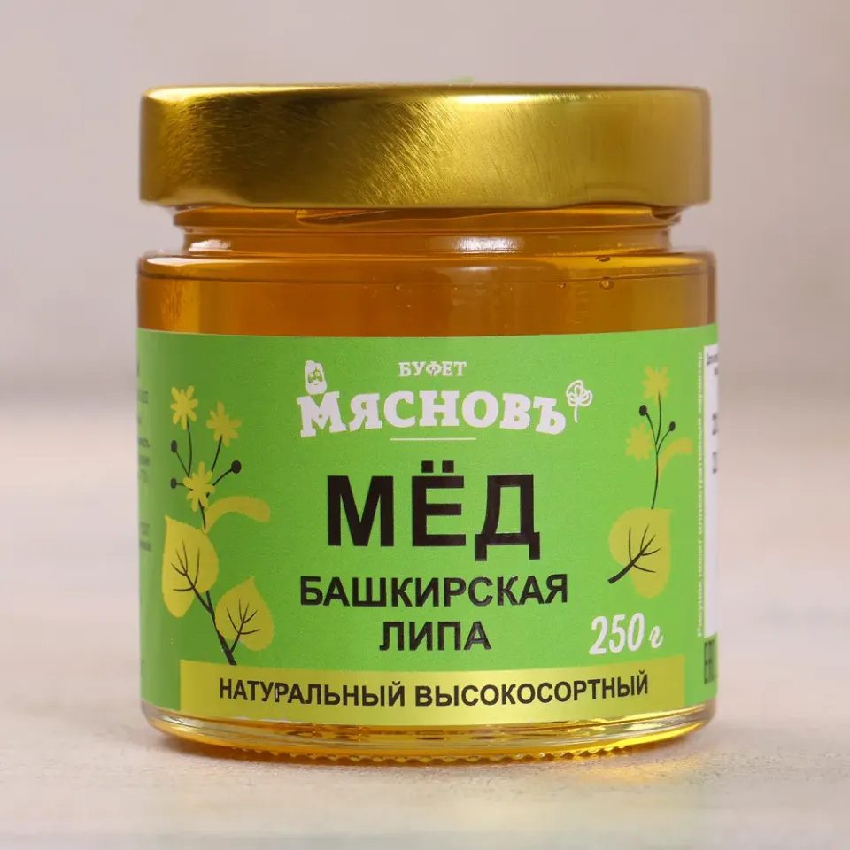 Мёд башкирская липа 250г