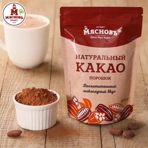 Какао-порошок натуральный 200г
