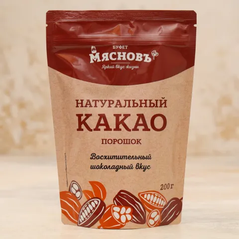 Какао-порошок натуральный 200г