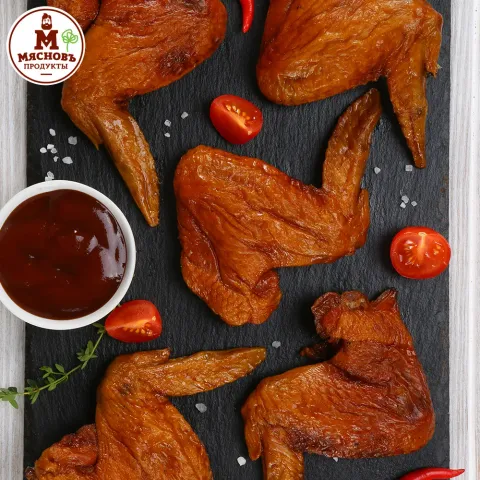 Крылышки куриные копчёно-варёные