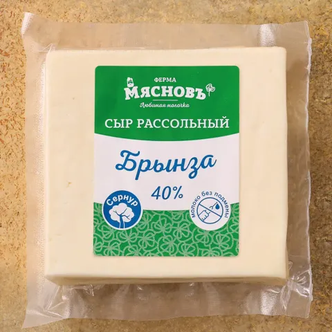 Сыр рассольный Брынза 40%, Сернур