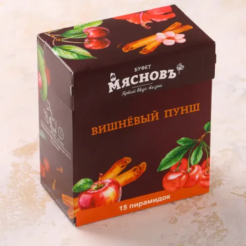 Напиток чайный Вишневый пунш в пирамидках 15шт