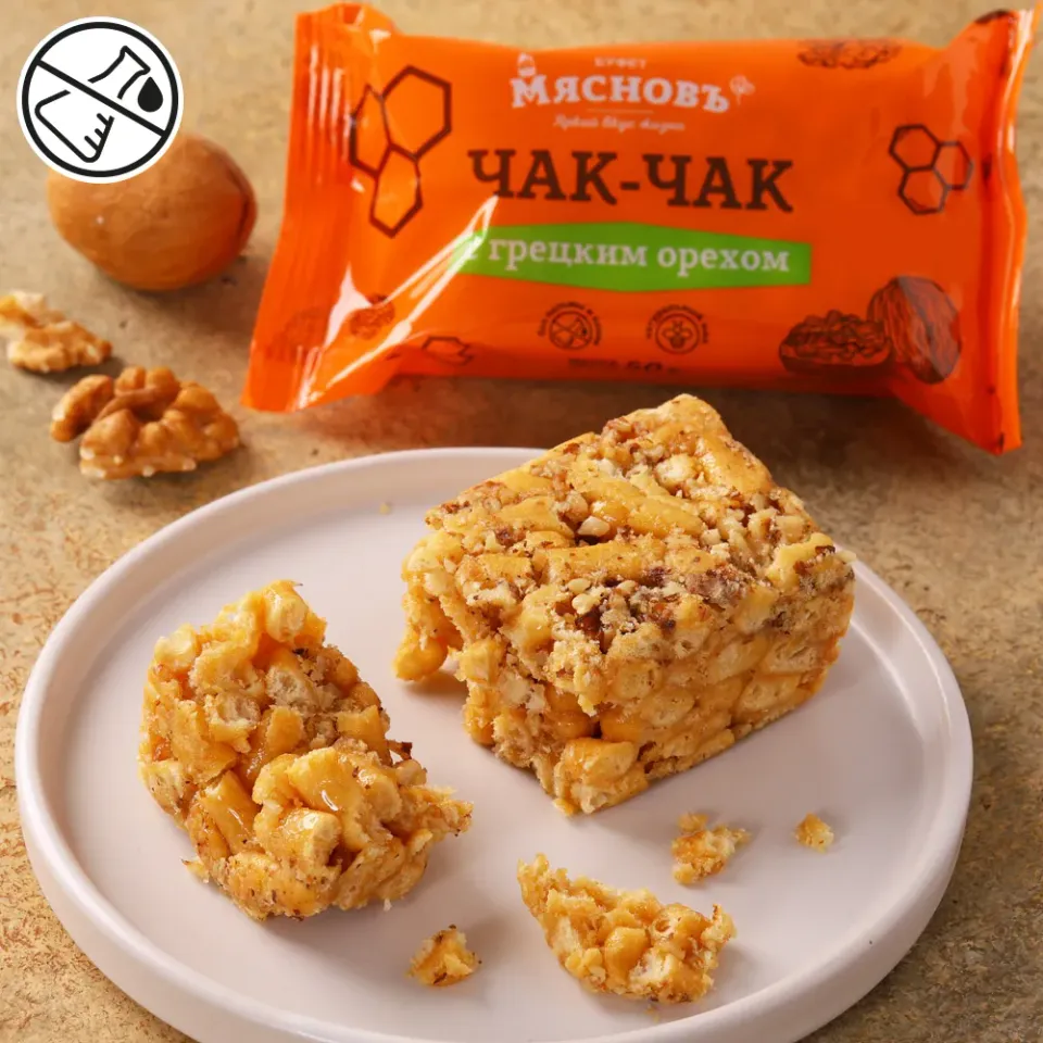 Чак-чак с грецким орехом 50г