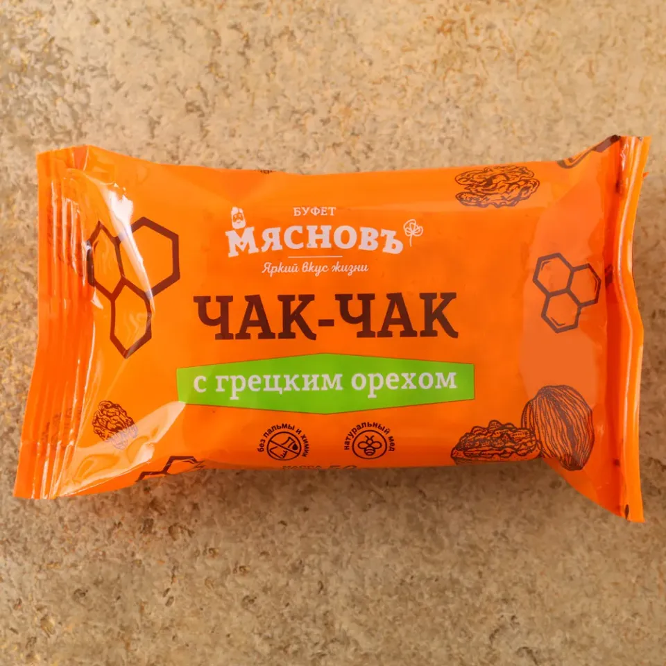 Чак-чак с грецким орехом 50г