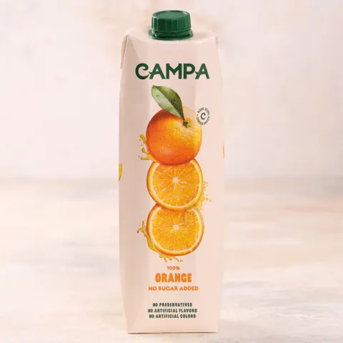 Сок апельсиновый Кампа 0,95л Грузия
