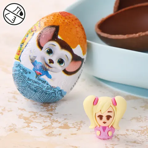 Шоколадное яйцо с игрушкой Барбоскины 20г