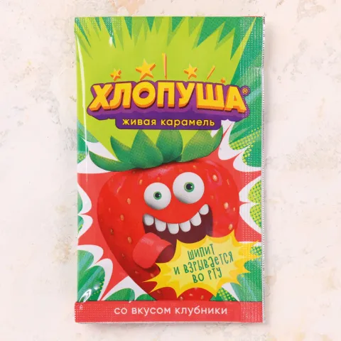 Карамель леденцовая Хлопуша ассорти 7г