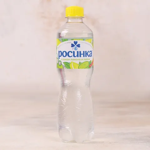 Напиток со вкусом лимона и лайма среднегазированный 0,5л