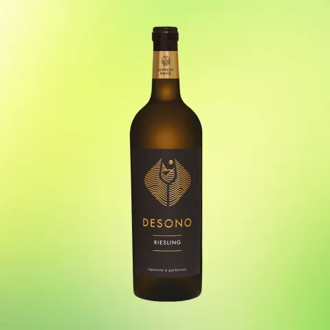 вино ДЭСОНО РИСЛИНГ 8.5-15% 0.75, белое, сухое, Россия