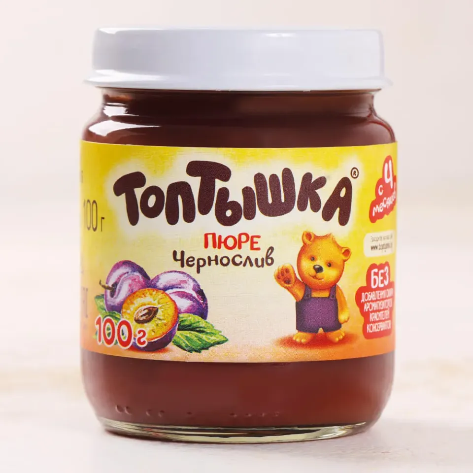 Пюре детское из чернослива 100г