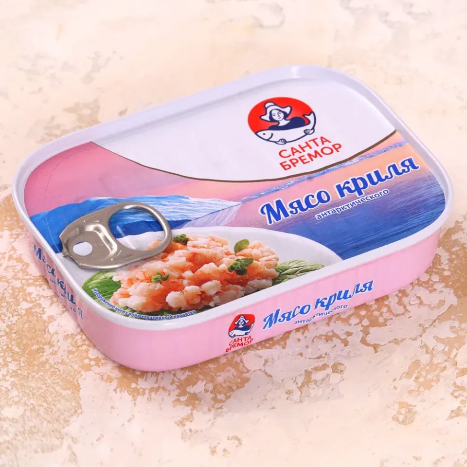 Мясо криля антарктического натуральное 100г
