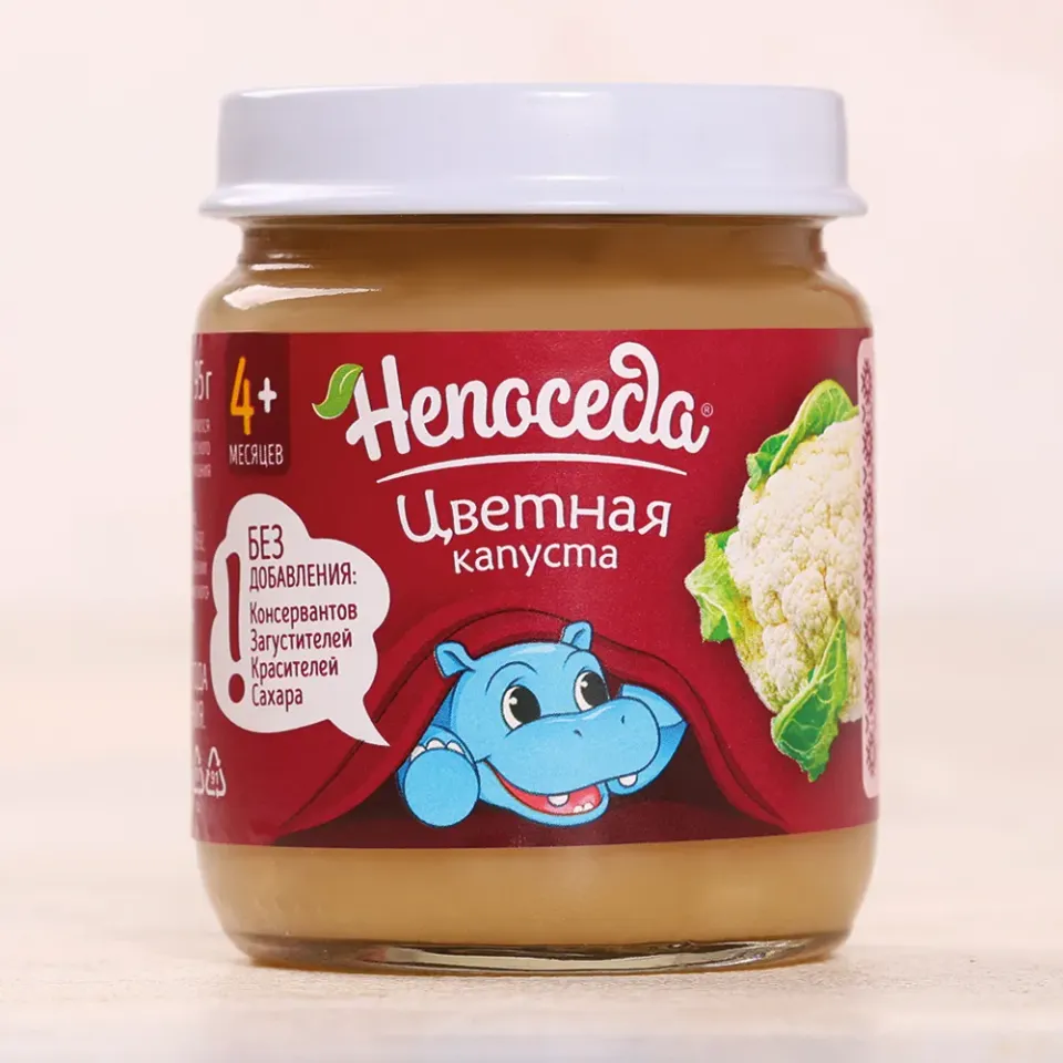Пюре из цветной капусты для детского питания 95г