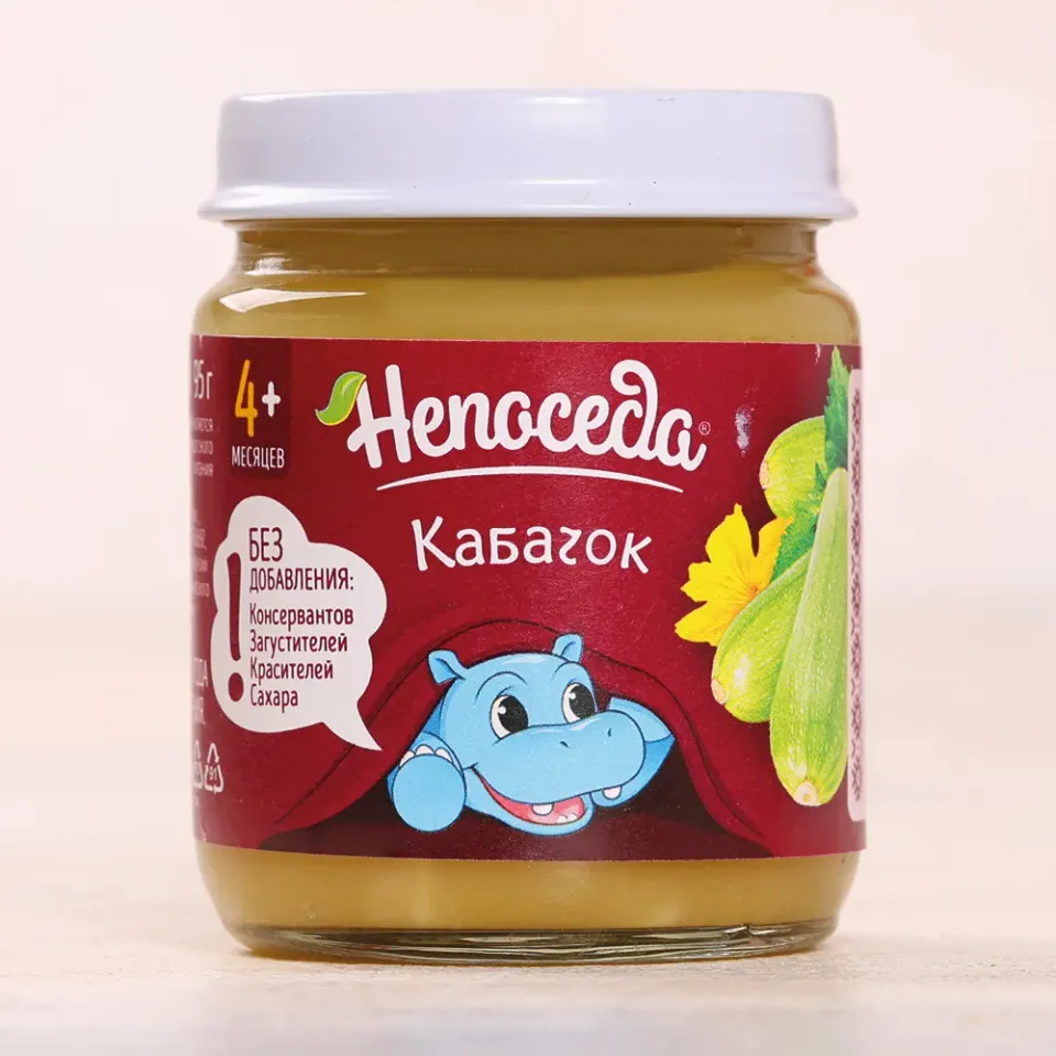 Пюре из кабачков для детского питания 95г