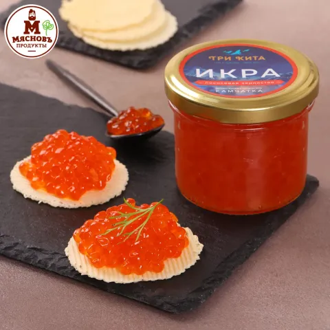 Икра лососевая кета зернистая 100г