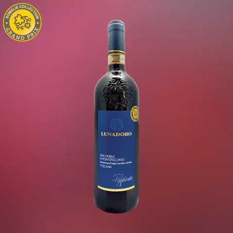 вино ЛУНАДОРО ВИНО НОБИЛЕ ДИ МОНТЕПУЛЬЧАНО ПАЛЬЯРЕТО 2019 13-15% 0.75, красное, сухое, Италия