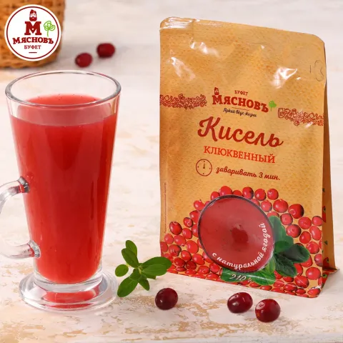Кисель клюквенный 210г