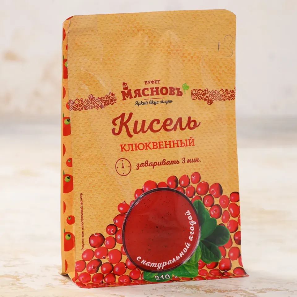 Кисель клюквенный 210г