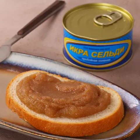 Икра сельди пробойная соленая 130г