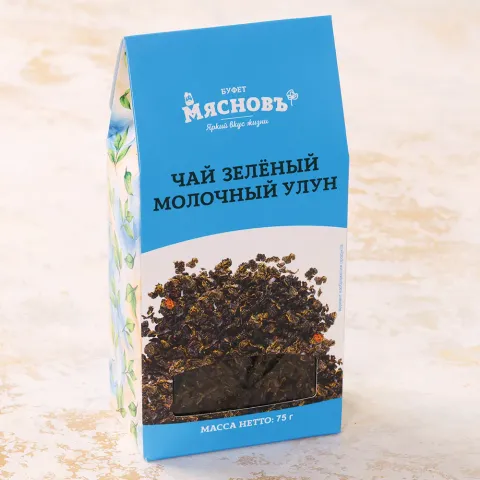 Чай зеленый Молочный Улун листовой 75г