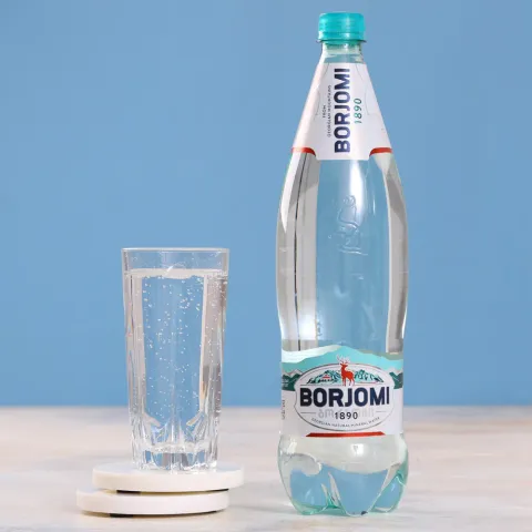Вода минеральная природная лечебно-столовая Боржоми газированная 1,25л Грузия