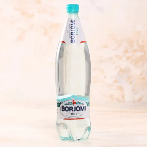 Вода минеральная природная лечебно-столовая Боржоми газированная 1,25л Грузия