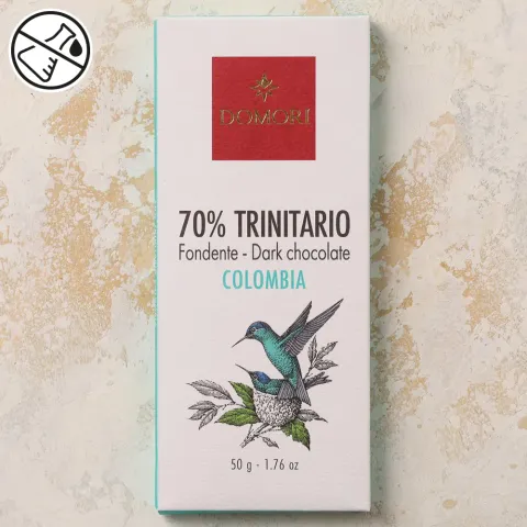 Шоколад горький 70% Колумбия Домори 50г Италия