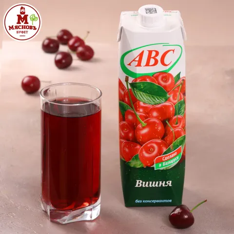 Нектар вишневый осветленный 1л Беларусь