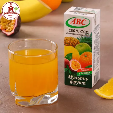 Сок мультифруктовый 0,2л Беларусь