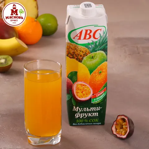 Сок мультифруктовый 1л Беларусь