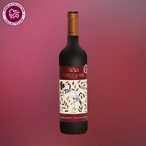 вино ПУЭНТЕ ДЕ РУС КАБЕРНЕ СОВИНЬОН 12-15% 0.75, красное, сухое, Испания