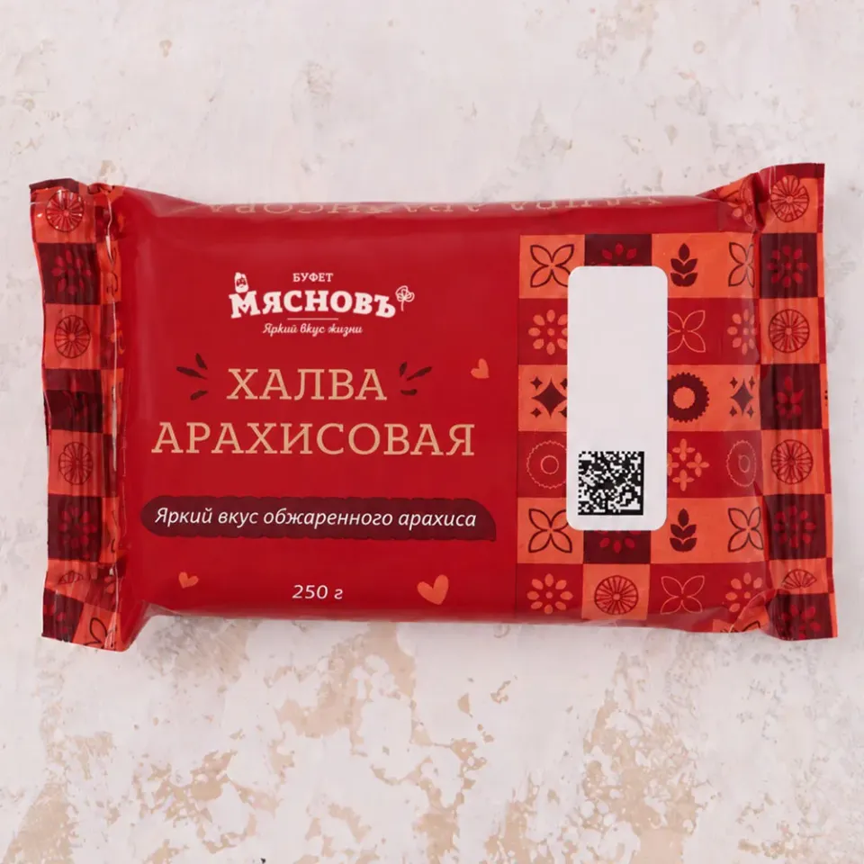 Халва арахисовая 250г