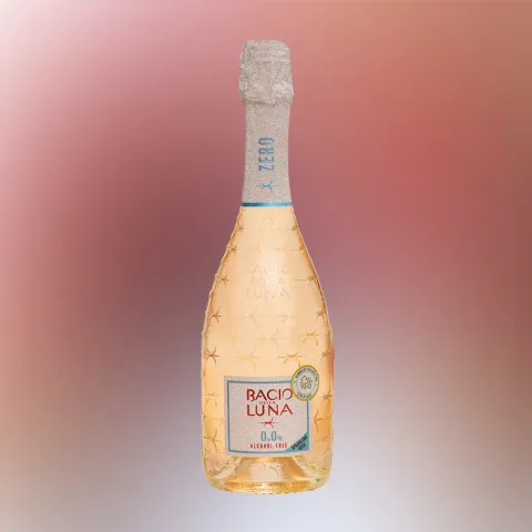 вино безалкогольное игристое БАЧИО ДЕЛЛА ЛУНА 0.75, розовое, полусухое, Италия