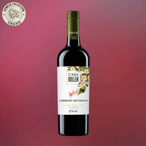 вино КАСА БОЛЬЕН КАБЕРНЕ СОВИНЬОН РЕСЕРВА 12-15% 0.75, красное, сухое, Чили