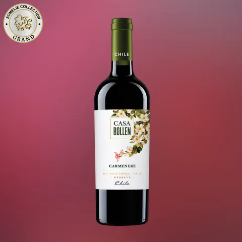вино КАСА БОЛЬЕН КАРМЕНЕР РЕСЕРВА 12-15% 0.75, красное, сухое, Чили