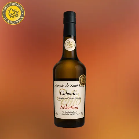 кальвадос МАРКИЗ ДЕ СЕН ЛУ СЕЛЕКСЬОН КАЛЬВАДОС А.О.С. 40% 0.7, Франция